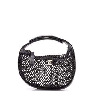 Chanel Cc Hobo Pouch Bag Mesh With #241267C39B